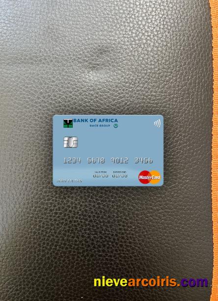 Madagascar Bank of Africa mastercard photolook